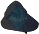 China PU blue rain hat supplier